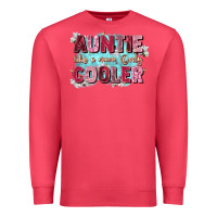 Cardinal auntie like mom only cooler Premium Sweatshirt - Zillion Design Studio