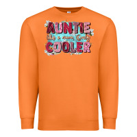 Carrot auntie like mom only cooler Premium Sweatshirt - Zillion Design Studio