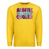 Lemon auntie like mom only cooler Premium Sweatshirt - Zillion Design Studio