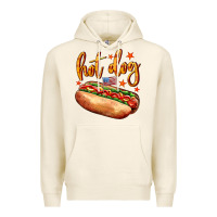 Tofu hot dog Premium Hoodie - AdoDesignShop