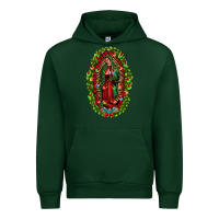 Forest Green our lady of guadalupe christmas Urban Hoodie - Jasminsmagicworld