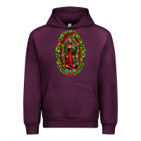 Mauve Wine our lady of guadalupe christmas Urban Hoodie - Jasminsmagicworld