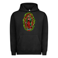 Pigment Black our lady of guadalupe christmas Urban Hoodie - Jasminsmagicworld