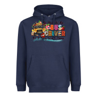 Navy be nice to the bus driver its a long walk home Heavyweight Hoodie - texasbilliewilder