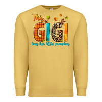 Antique Gold this gigi loves her little pumpkins Premium Sweatshirt - texasbilliewilder