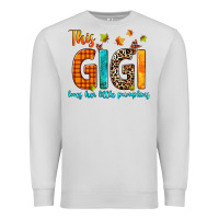 Dove Grey this gigi loves her little pumpkins Premium Sweatshirt - texasbilliewilder