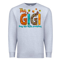 Heather Grey this gigi loves her little pumpkins Premium Sweatshirt - texasbilliewilder