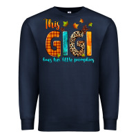 Navy this gigi loves her little pumpkins Premium Sweatshirt - texasbilliewilder