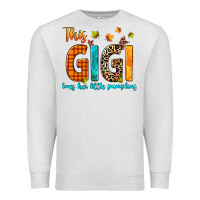 Oatmeal Heather this gigi loves her little pumpkins Premium Sweatshirt - texasbilliewilder