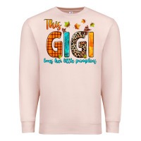 Pale Pink this gigi loves her little pumpkins Premium Sweatshirt - texasbilliewilder