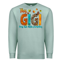 Seafoam this gigi loves her little pumpkins Premium Sweatshirt - texasbilliewilder