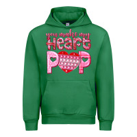 Emerald you make my heart pop Urban Hoodie - NancyCooperArtShop