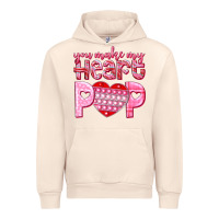 Sandshell you make my heart pop Urban Hoodie - NancyCooperArtShop