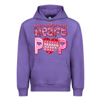 Tulip you make my heart pop Urban Hoodie - NancyCooperArtShop