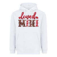 White loved mini Heavyweight Hoodie - RanaPortraitStore