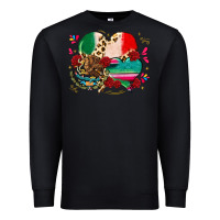 Black mexican hearts Premium Sweatshirt - CTS Tumbler Store