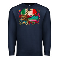 Navy mexican hearts Premium Sweatshirt - CTS Tumbler Store