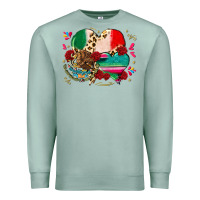 Seafoam mexican hearts Premium Sweatshirt - CTS Tumbler Store