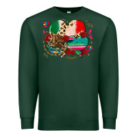 Sports Green mexican hearts Premium Sweatshirt - CTS Tumbler Store