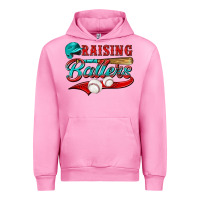 Fuchsia Pink raising ballers Urban Hoodie - NancyCooperArtShop