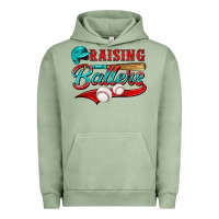 Pigment Oil Green raising ballers Urban Hoodie - NancyCooperArtShop