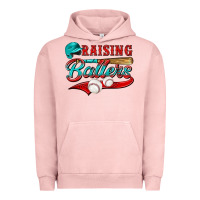 Pigment Salmon raising ballers Urban Hoodie - NancyCooperArtShop