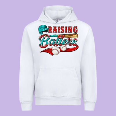 Raising Ballers Urban Hoodie Designed By Nancycooperartshop