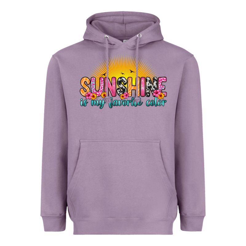 Sunshine Is My Favorite Color Heavyweight Hoodie by Zillion Design Studio | Teevron