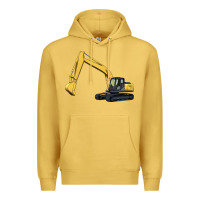 Antique Gold excavator Premium Hoodie - Artiststas