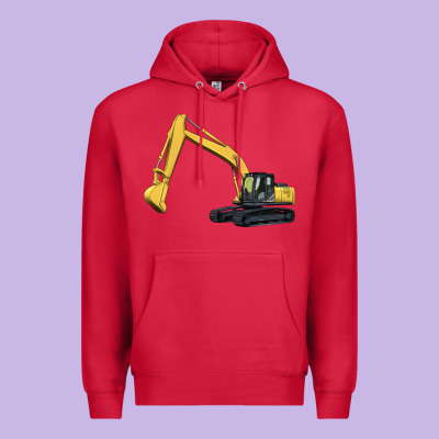 Excavator Premium Hoodie Designed By Artiststas