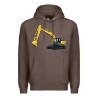 Coffee excavator Premium Hoodie - Artiststas