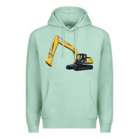 Seafoam excavator Premium Hoodie - Artiststas