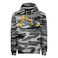 Slate Camo excavator Premium Hoodie - Artiststas