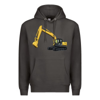 Smoke excavator Premium Hoodie - Artiststas