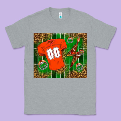 American Football Uniform Mouse Pad Classic Tee Designed By Bundleandbundleshop