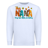 White this nana loves her little pumpkins Premium Sweatshirt - texasbilliewilder