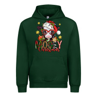 Forest Green mooey christmas baby calf Urban Hoodie - Jasminsmagicworld
