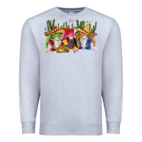 Heather Grey mexican gnomes Premium Sweatshirt - CTS Tumbler Store