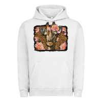 Pigment Lunar Rock Western Floral Giraffe Urban Hoodie - LillyAllenDesigns