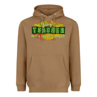 Toasted Coconut being a teacher makes my life complete Heavyweight Hoodie - texasbilliewilder