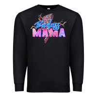 Black badass mama Premium Sweatshirt - Zillion Design Studio