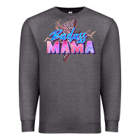 Charcoal Heather badass mama Premium Sweatshirt - Zillion Design Studio
