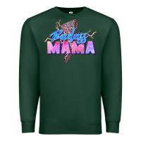 Sports Green badass mama Premium Sweatshirt - Zillion Design Studio