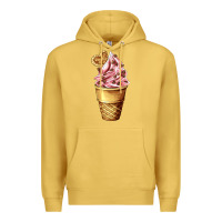 Antique Gold ice cream fast food Premium Hoodie - AdoDesignShop