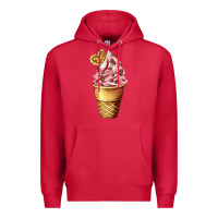 Cardinal ice cream fast food Premium Hoodie - AdoDesignShop