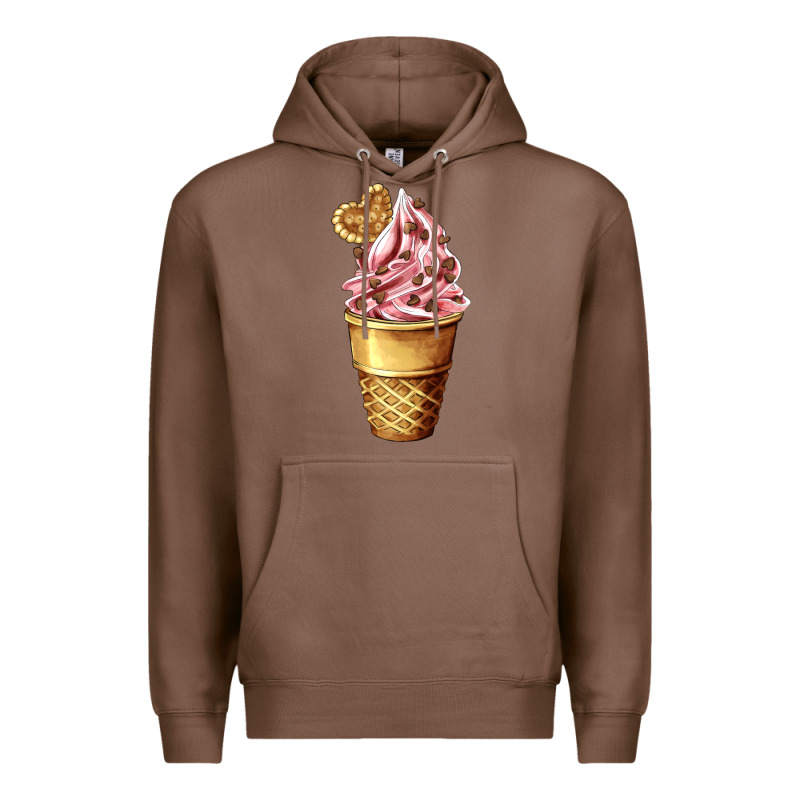 Ice Cream Fast Food Premium Hoodie by AdoDesignShop | Teevron