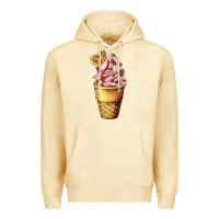 Pina Colada ice cream fast food Premium Hoodie - AdoDesignShop