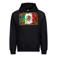 Black Christmas lights Mexican flag Urban Hoodie - Jasminsmagicworld