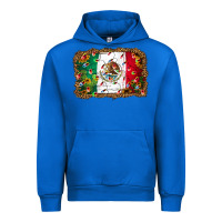 Cobalt Christmas lights Mexican flag Urban Hoodie - Jasminsmagicworld