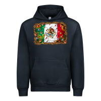 Navy Christmas lights Mexican flag Urban Hoodie - Jasminsmagicworld